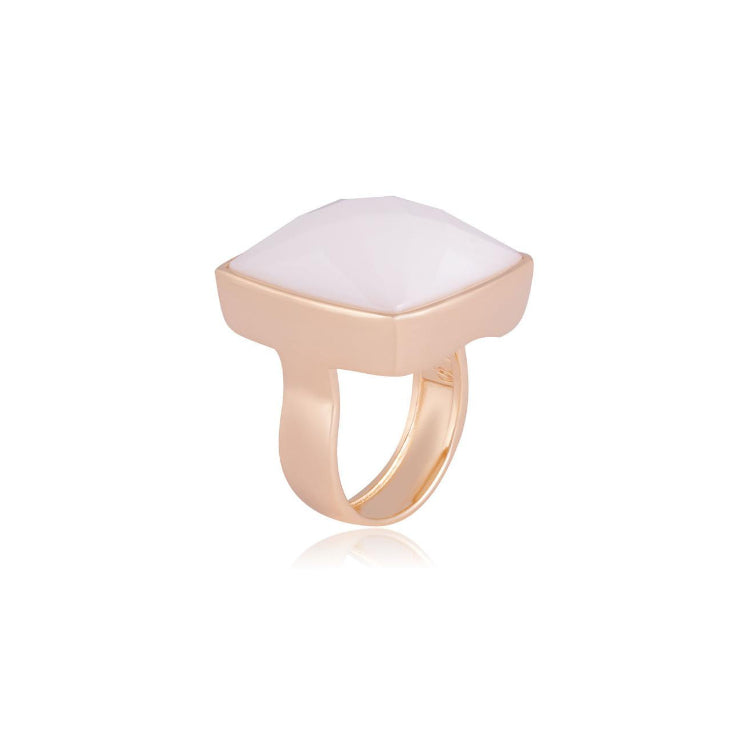 HARLEM HERITAGE RING - PEARLIZED PORCELAIN STONE