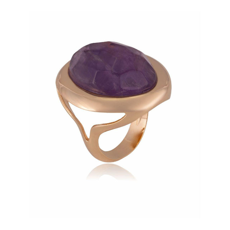 ASTORIA AURA RING - AMETHYST