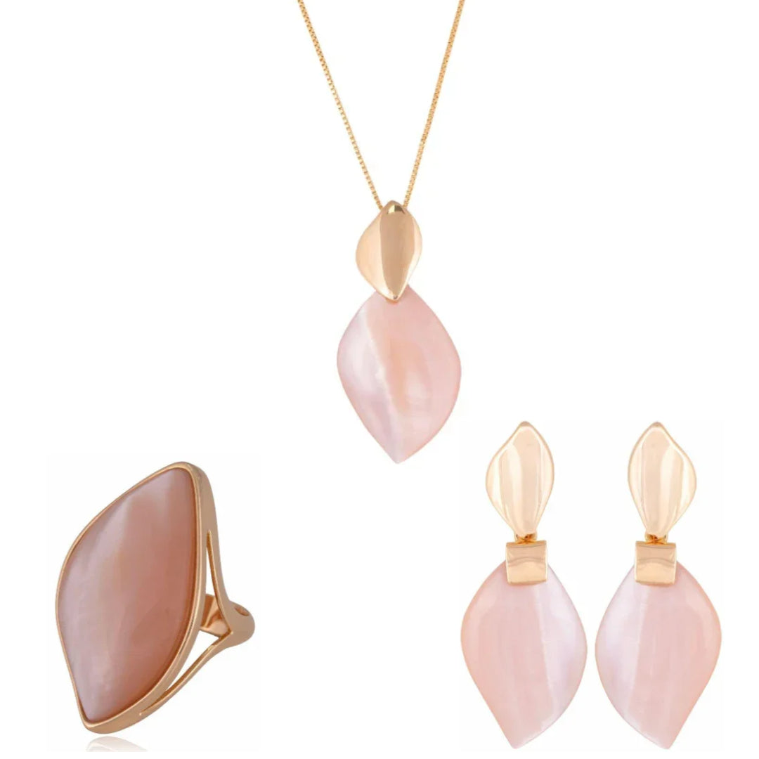 PINK MOTHER OF PEARL ELYSIA SET – LIMITED EDITION