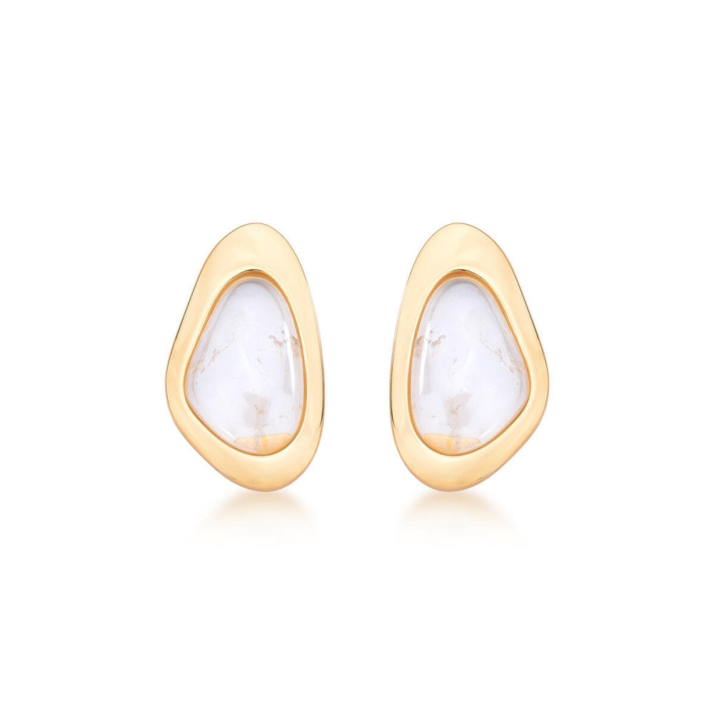 SANTA'S SECRET EARRING - ROCKY CRYSTAL STONE