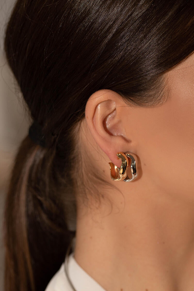 GOLD PLATED - EARRING