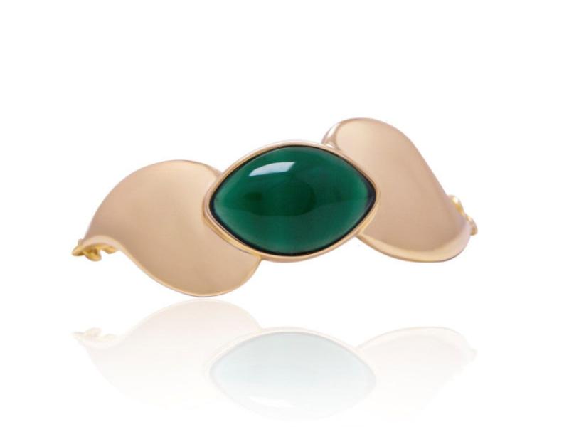 RIVERSIDE REFLECTION BRACELET - GREEN AGATE