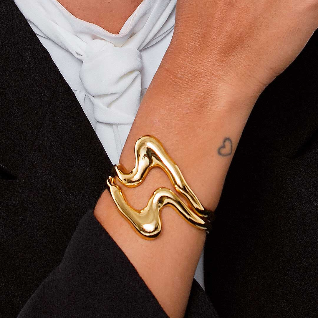 LUMINOUS BRACELET | 18K GOLD PLATED | UNSTOPPABLE COLLECTION | BRAINSTORM JEWELRY