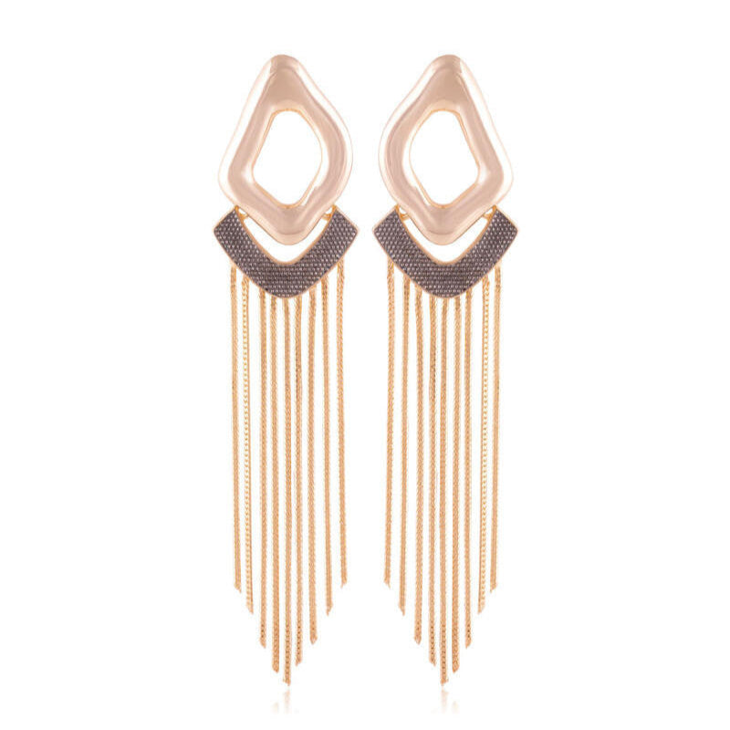 FRINGE GOLD PLATED - EARRING