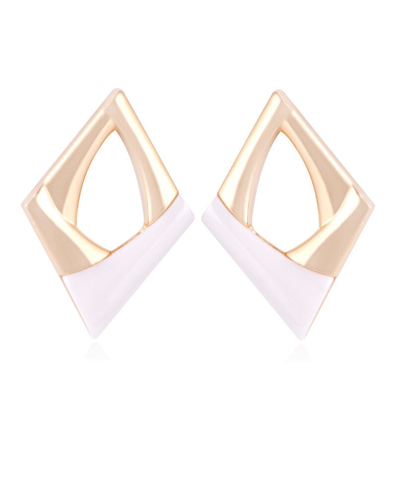 EAST VILLAGE VIBE EARRINGS - PEARLIZED PORCELAIN STONE