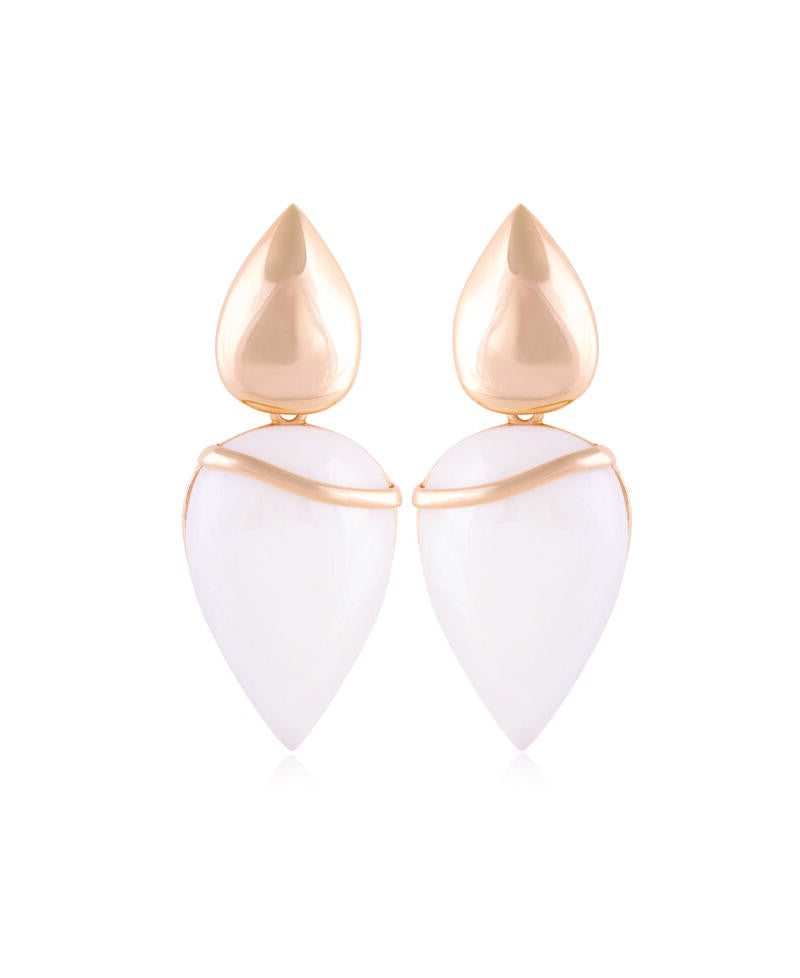 METROPOLITAN MAJESTY EARRING - CUSTOM PORCELAIN